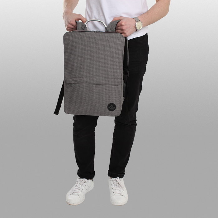 Zoozie Bags Bolsa para Portátil Antracita con Puerto USB Zoozie Bags Bolsa para Portátil Antracita con Puerto USB